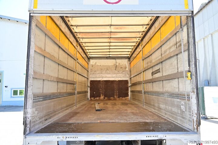 LKW mit Pritsche & Plane Mercedes-Benz Actros 1845  Ersatzfahrzeug E6 Retarder LBW+FB