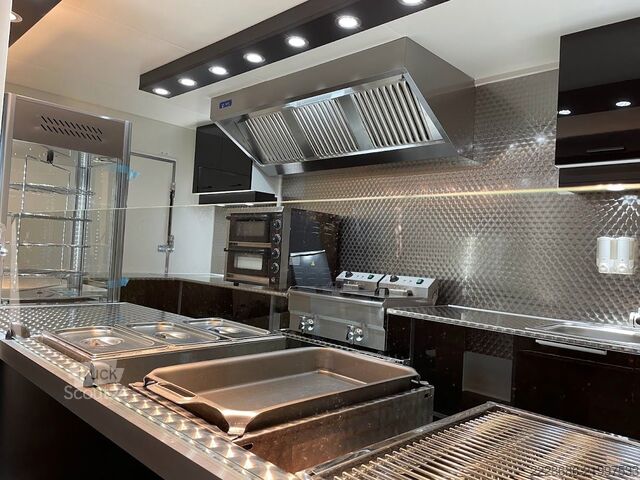 értékesítési pótkocsi, finanszírozás és lízing Imbissanhänger Pizzawagen Neu, Grill , Pizza, Pommes, Nudel