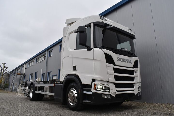 Výměnná nástavba nákladní vůz SCANIA R 450 6x2 E6 Retarder LBW AHK BDF