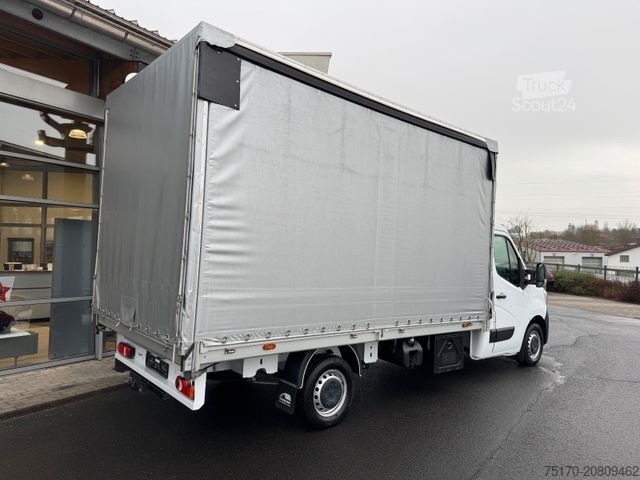 Aizkaru sānu furgons RENAULT Master 2.3 dCi Pritsche+Plane *AHK*Kamera*Klima*