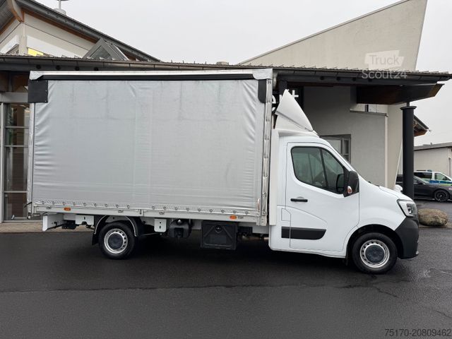 Aizkaru sānu furgons RENAULT Master 2.3 dCi Pritsche+Plane *AHK*Kamera*Klima*
