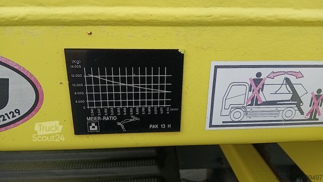 Sklápěcí nákladní automobil VOLVO FMX 410 4x2 MEIER RATIO HAMMER AK13H  TOP EUR5