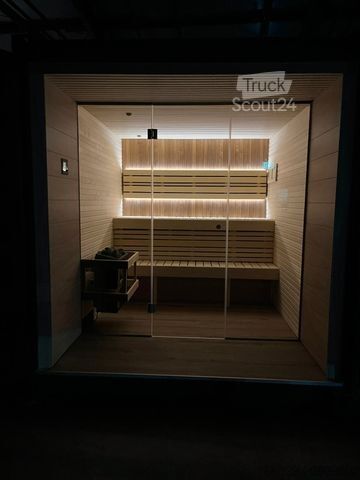 Maināmās virsbūves puspiekabe Wiese Sauna Container - Sofort Lieferbar