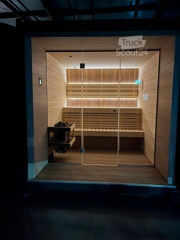 Maināmās virsbūves puspiekabe Wiese Sauna Container - Sofort Lieferbar