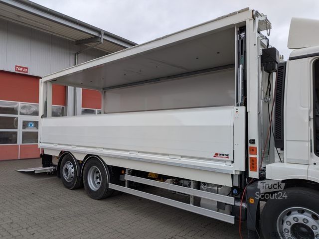 Dzērienu kravas automašīna MAN TGM 26.320 6x2/4 Getränkefahrzeug Wingliner LBW