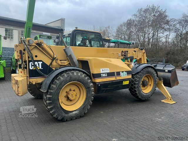 Teleskopiskais iekrāvējs CATERPILLAR CAT TH63 / 3t / 12,5 m /