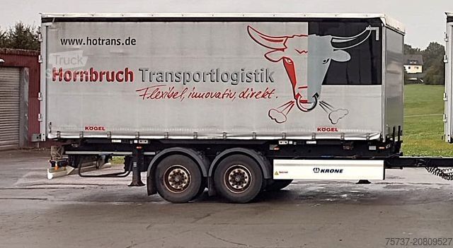 Atvērta piekabe ar tentu FLIEGL TPS 180