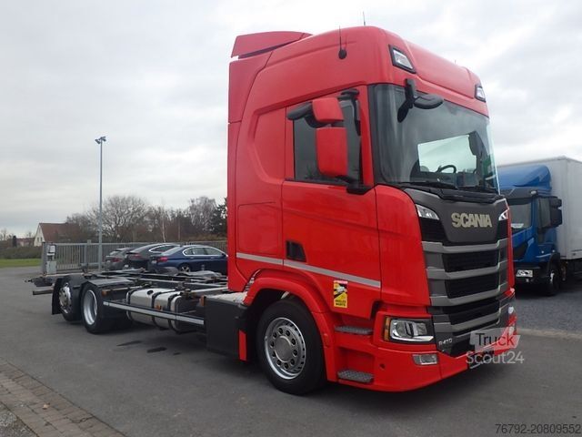 Camion con cassone intercambiabile SCANIA R 410 B6x2 Jumbo-BDF/Ret/Lenkachse/AHK/Standklim