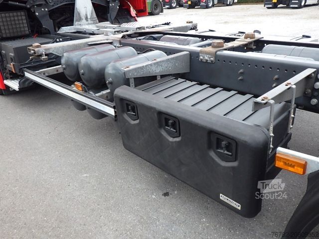 Autocamion cu caroserie interschimbabilă SCANIA R 410 B6x2 Jumbo-BDF/Ret/Lenkachse/AHK/Standklim