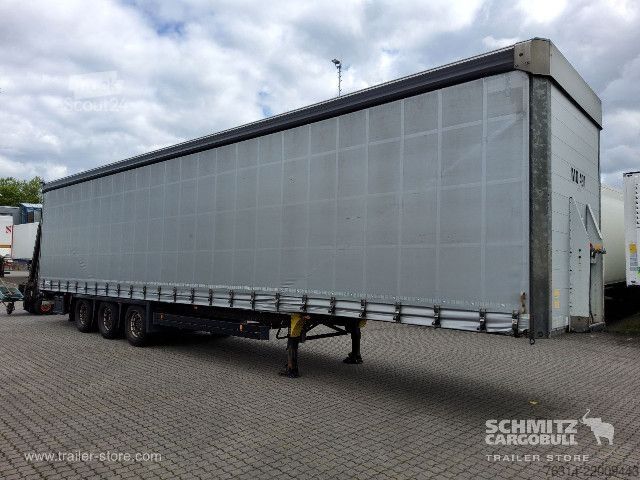 Отворено полуремарке с брезент Schmitz Cargobull Curtainsider Mega Getränke