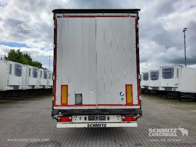 Отворено полуремарке с брезент Schmitz Cargobull Curtainsider Mega Getränke