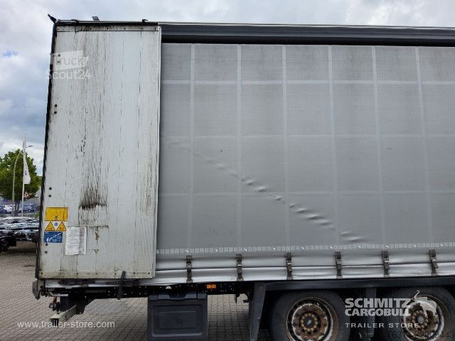 Отворено полуремарке с брезент Schmitz Cargobull Curtainsider Mega Getränke