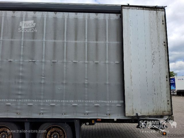 Отворено полуремарке с брезент Schmitz Cargobull Curtainsider Mega Getränke