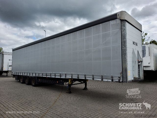 Open oplegger met zeil Schmitz Cargobull Curtainsider Mega Getränke