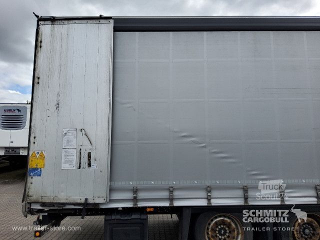 Open oplegger met zeil Schmitz Cargobull Curtainsider Mega Getränke