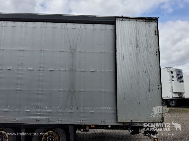Open oplegger met zeil Schmitz Cargobull Curtainsider Mega Getränke