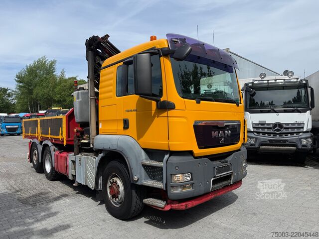 Kiepwagen MAN TGS 26.400 6X4H-2 Kran Fassi F235XP bis 25 Meter