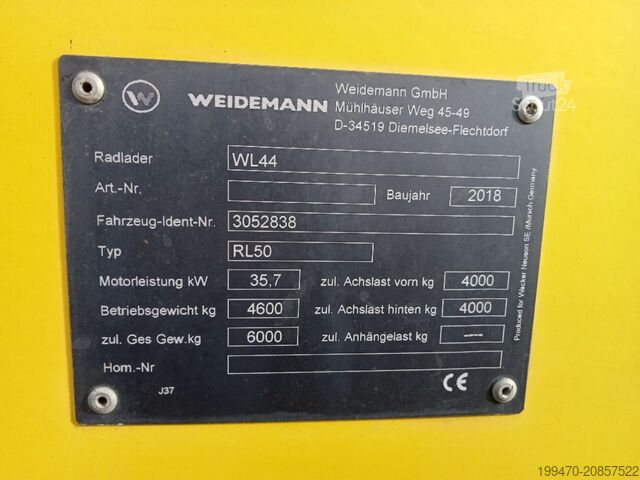 φορτωτής Wacker Neuson WL44