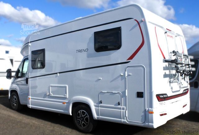 Half-integraal camper DETHLEFFS Trend T 6617 EB Autom.,SAT/TV,Navi,Markise,FT