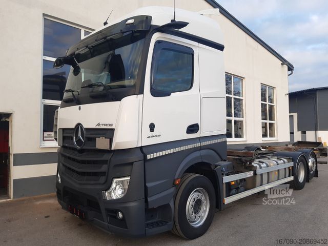 Camión con caja móvil MERCEDES-BENZ Actros 2545L Stream MP5 Multiwechsler 2x AHK