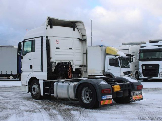 Standardowy ciągnik siodłowy MAN TGX 18.480, EURO 6, RETARDER
