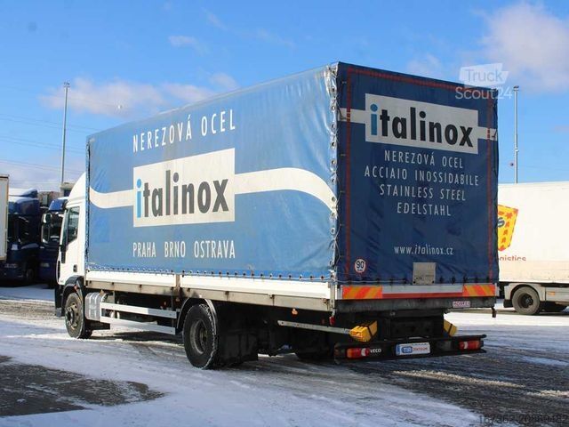 Samochód ciężarowy z plandeką typu platforma IVECO 150E, EURO 6, SIDEWALLS