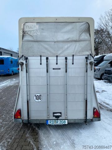 Pferdeanhänger BLOMERT Alu 2 Pferdeanhänger mit Aluboden
