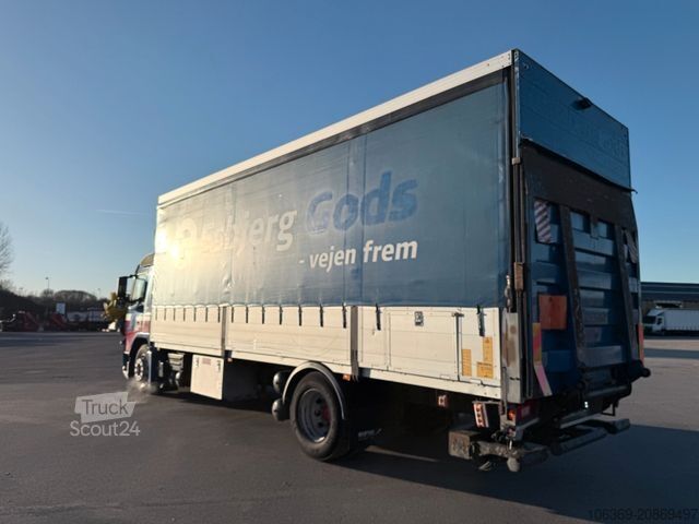 Flatbed truck with tarp VOLVO FM 330 4x2 7,7 m Curtainsider and Taillift