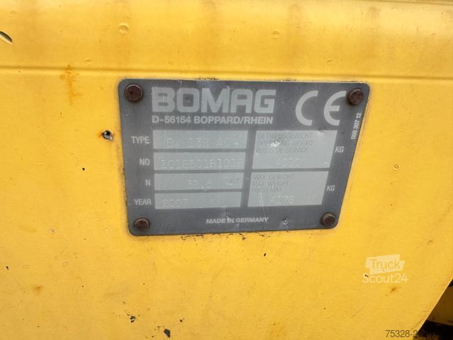 Egyhengerdob henger BOMAG BW 138 AC Schneidrad