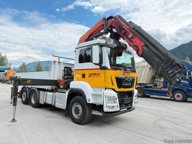 Standardní tahač MAN TGS 28.500 6X4/4 4x4 Kran Palfinger PK 33002