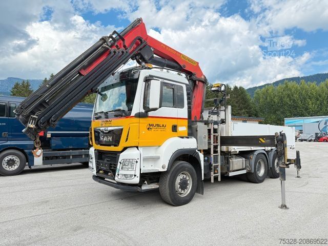 Standardní tahač MAN TGS 28.500 6X4/4 4x4 Kran Palfinger PK 33002