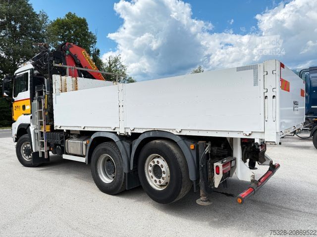 Standard nyergesvontató MAN TGS 28.500 6X4/4 4x4 Kran Palfinger PK 33002