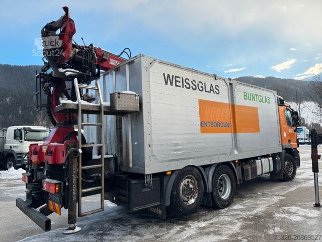 Tovorno vozilo za posebne namene MERCEDES-BENZ Actros 2541 6X2 Glas/Schrott Transporter Kran