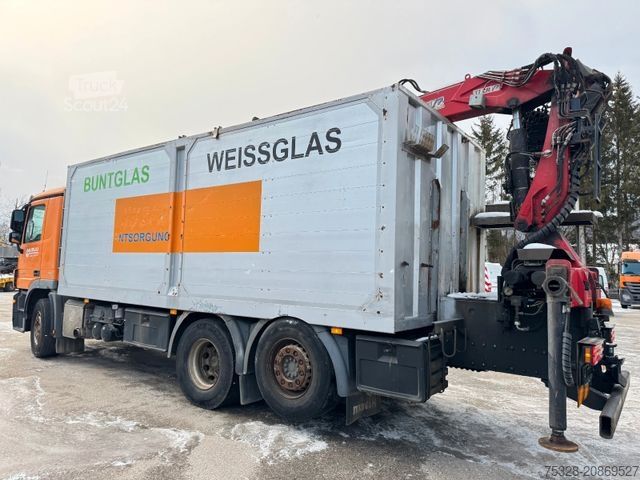 Tovorno vozilo za posebne namene MERCEDES-BENZ Actros 2541 6X2 Glas/Schrott Transporter Kran