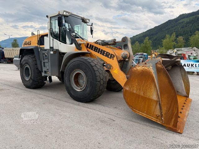 Cargadora de ruedas LIEBHERR L 566 Xpower 4,7m3 Schaufel Joystick Lenkun Top