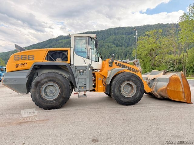 Cargadora de ruedas LIEBHERR L 566 Xpower 4,7m3 Schaufel Joystick Lenkun Top