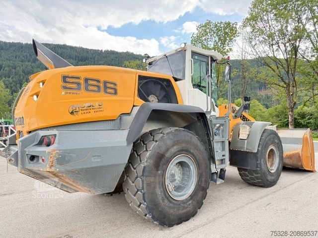 Cargadora de ruedas LIEBHERR L 566 Xpower 4,7m3 Schaufel Joystick Lenkun Top