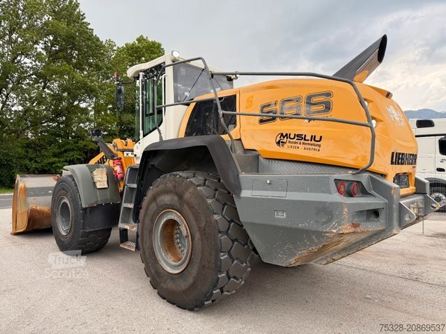 Cargadora de ruedas LIEBHERR L 566 Xpower 4,7m3 Schaufel Joystick Lenkun Top