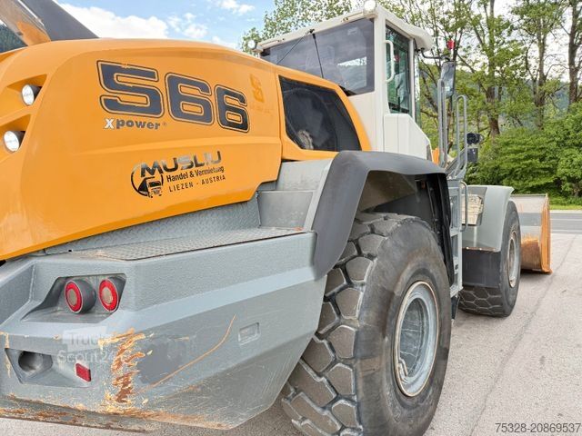 Cargadora de ruedas LIEBHERR L 566 Xpower 4,7m3 Schaufel Joystick Lenkun Top