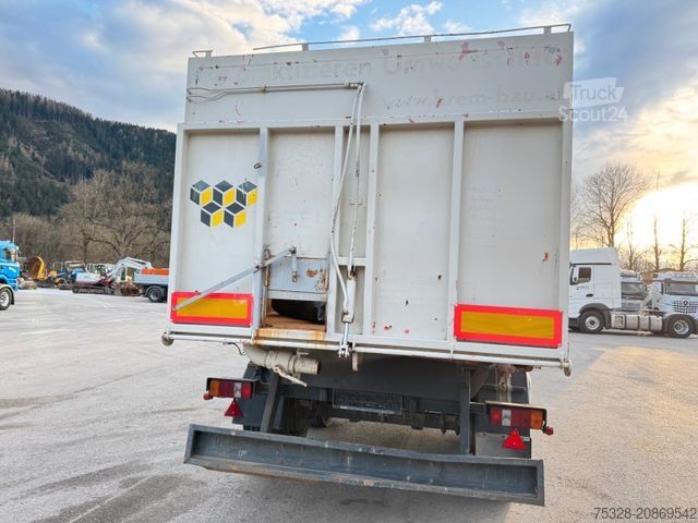 Háromirányú billenő pótkocsi Tandem Kipper Rückwärtskipper Volumen Mulde