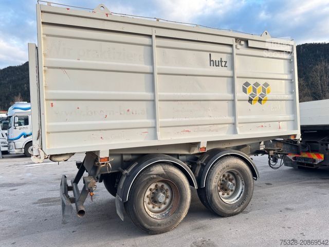 Háromirányú billenő pótkocsi Tandem Kipper Rückwärtskipper Volumen Mulde