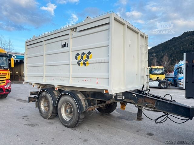 Třístranný sklápěcí přívěs  Tandem Kipper Rückwärtskipper Volumen Mulde