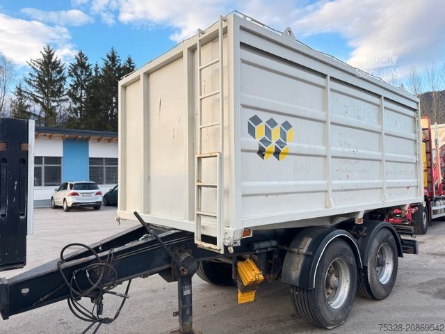 Háromirányú billenő pótkocsi Tandem Kipper Rückwärtskipper Volumen Mulde