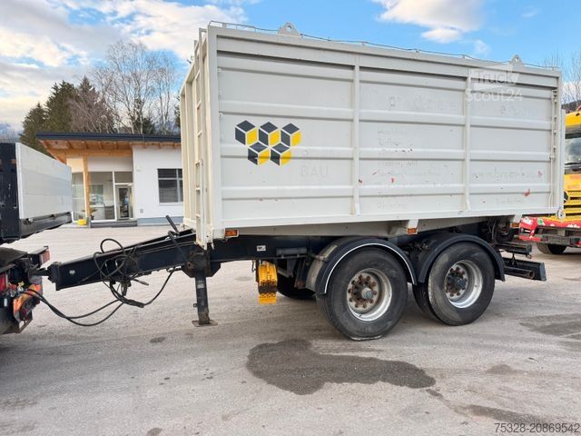 Háromirányú billenő pótkocsi Tandem Kipper Rückwärtskipper Volumen Mulde