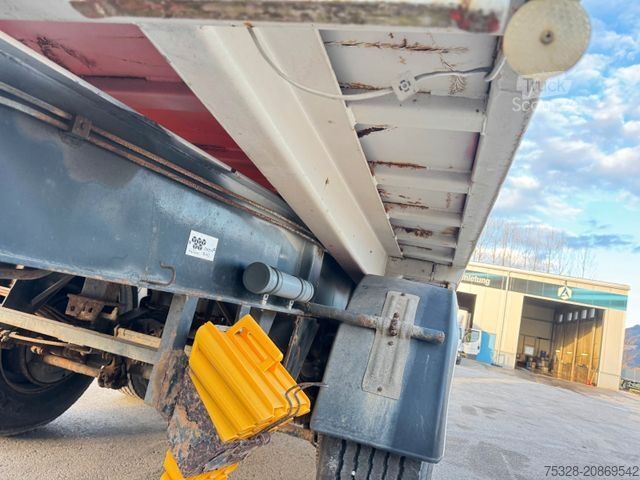 Třístranný sklápěcí přívěs  Tandem Kipper Rückwärtskipper Volumen Mulde