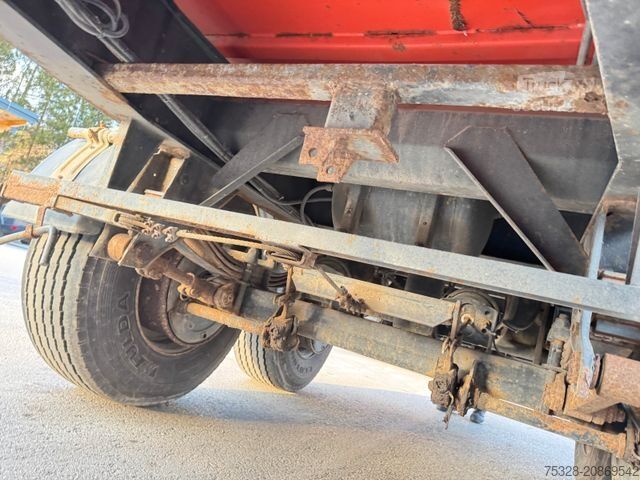 Třístranný sklápěcí přívěs  Tandem Kipper Rückwärtskipper Volumen Mulde