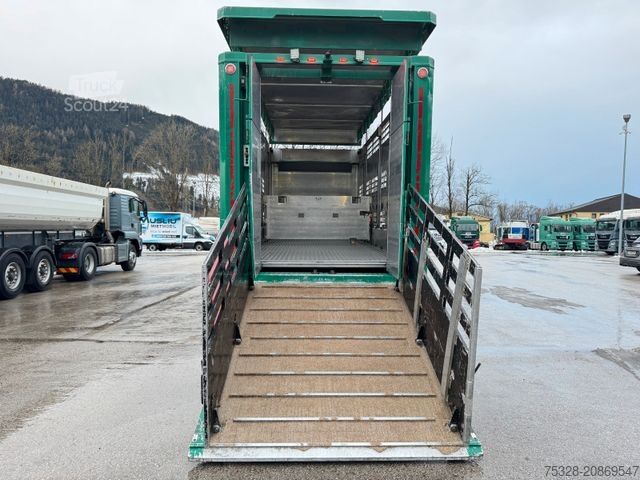 Tovorni avtomobil za prevoz živine SCANIA R 5000 6X2 voll Luft Retarder Finkl 2 Stock Funk