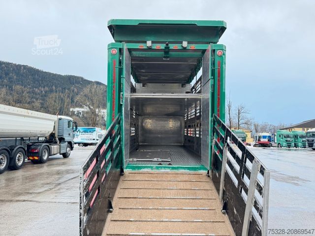 Camion per bestiame SCANIA R 5000 6X2 voll Luft Retarder Finkl 2 Stock Funk