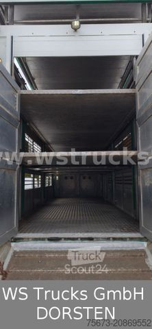 Remolque de transporte de caballos  KABA 3 Stock  Hubdach Viehanhänger