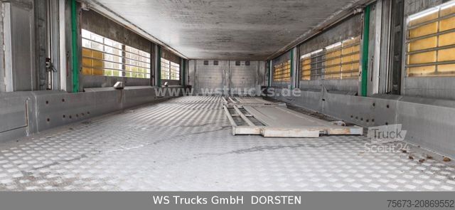 Remolque de transporte de caballos  KABA 3 Stock  Hubdach Viehanhänger